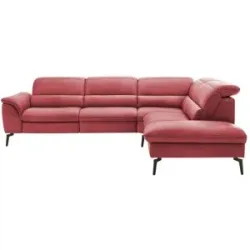 Hukla Ecksofa  Luisa ¦ rot ¦ Maße (cm): B: 298 H: 106 T: 258.0