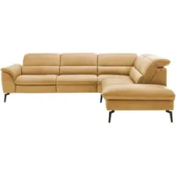 Hukla Ecksofa  Luisa ¦ gelb ¦ Maße (cm): B: 298 H: 106 T: 258.0
