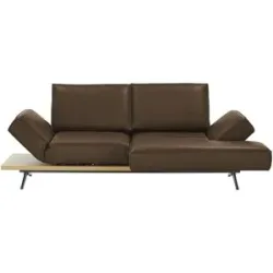 Koinor Ecksofa Echtleder Phoenix ¦ braun ¦ Maße (cm): B: 240 H: 116 T: 132.0