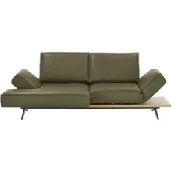 Koinor Ecksofa Echtleder Phoenix ¦ grün ¦ Maße (cm): B: 240 H: 116 T: 132.0