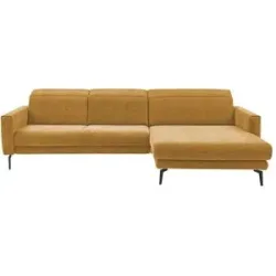 meinSofa Ecksofa  Katja ¦ gelb ¦ Maße (cm): B: 305 H: 83 T: 191.0