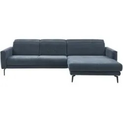 meinSofa Ecksofa  Katja ¦ blau ¦ Maße (cm): B: 305 H: 83 T: 191.0