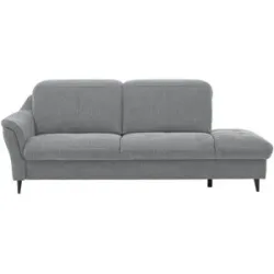 meinSofa Recamiere  Ellen ¦ grau ¦ Maße (cm): B: 219 H: 103 T: 102.0