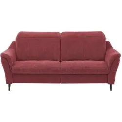 meinSofa Einzelsofa  Ellen ¦ rot ¦ Maße (cm): B: 192 H: 103 T: 102.0
