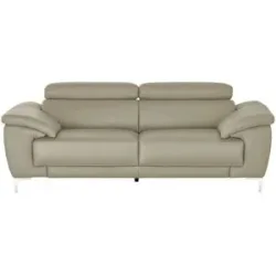 Max Schelling Einzelsofa aus Echtleder Vita ¦ beige ¦ Maße (cm): B: 196 H: 93 T: