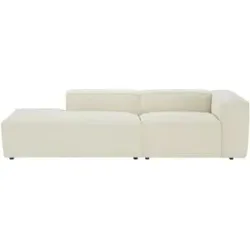 Höffner Einzelsofa  Relana ¦ weiß ¦ Maße (cm): B: 270 H: 69 T: 100.0