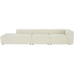 Höffner Einzelsofa  Relana ¦ weiß ¦ Maße (cm): B: 360 H: 69 T: 100.0