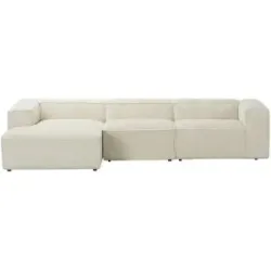 Höffner Ecksofa  Relana ¦ creme ¦ Maße (cm): B: 330 H: 69 T: 158.0