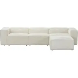 Höffner Ecksofa  Relana ¦ creme ¦ Maße (cm): B: 330 H: 69 T: 200.0