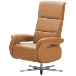 Wohnwert Relaxsessel Echtleder Mira ¦ braun ¦ Maße (cm): B: 81 H: 119 T: 93.0