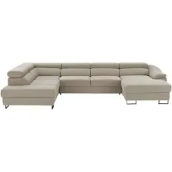 switch Ecksofa  Lavos ¦ beige ¦ Maße (cm): B: 346 H: 85 T: 221.0
