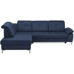 medium Ecksofa  Planova II ¦ blau ¦ Maße (cm): B: 282 H: 114 T: 241.0