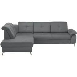 medium Ecksofa  Planova II ¦ grau ¦ Maße (cm): B: 282 H: 114 T: 241.0