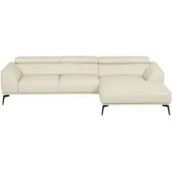 Ravensberger Werkstätten Ecksofa  Atlanta ¦ creme ¦ Maße (cm): B: 283 H: 92 T: