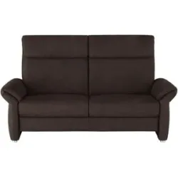 Wohnwert Einzelsofa Mikrofaser Melina ¦ braun ¦ Maße (cm): B: 186 H: 107 T: 97.0