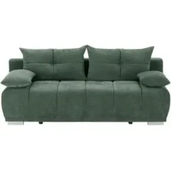switch Schlafsofa mit Boxspringpolsterung  Gala ¦ grün ¦ Maße (cm): B: 208 H: 92