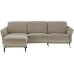 Höffner Ecksofa  New York ¦ beige ¦ Maße (cm): B: 251 H: 85 T: 179.0