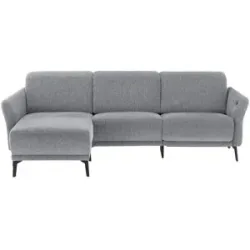 Höffner Ecksofa  New York ¦ grau ¦ Maße (cm): B: 251 H: 85 T: 179.0