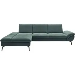 Lounge Collection Ecksofa  Malena ¦ grün ¦ Maße (cm): B: 314 H: 92 T: 199.0