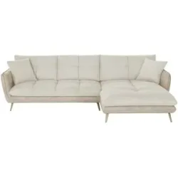 Bobb Ecksofa  Arianna ¦ beige ¦ Maße (cm): B: 300 H: 90 T: 196.0