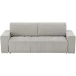 Höffner Big Sofa mit Schlaffunktion Zoom ¦ grau ¦ Maße (cm): B: 81