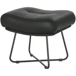 Ravensberger Werkstätten Hocker Leder RW Wing ¦ schwarz ¦ Maße (cm): B: 63 H: 45