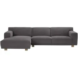 Soho Ecksofa  Trenisha ¦ grau ¦ Maße (cm): B: 301 H: 74 T: 160.0