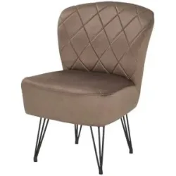 Höffner Sessel  Elza I ¦ braun ¦ Maße (cm): B: 56 H: 87,5 T: 46.0