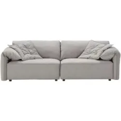 uno Einzelsofa  Carry ¦ grau ¦ Maße (cm): B: 266 H: 82 T: 118.0