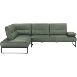 Himolla Ecksofa  9360 ¦ grün ¦ Maße (cm): B: 274 H: 93 T: 307.0