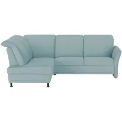 Polstermöbel Oelsa Ecksofa  Mallorca ¦ blau ¦ Maße (cm): B: 258 H: 92 T: 198.0