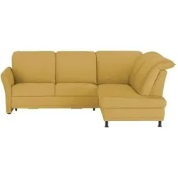 Polstermöbel Oelsa Ecksofa  Mallorca ¦ gelb ¦ Maße (cm): B: 258 H: 92 T: 198.0