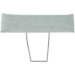 Bobb Kopfstütze  Hella ¦ grau ¦ Maße (cm): B: 76 H: 23 T: 8.0