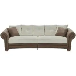 uno Bigsofa  Christol ¦ creme ¦ Maße (cm): B: 276 H: 81 T: 110.0