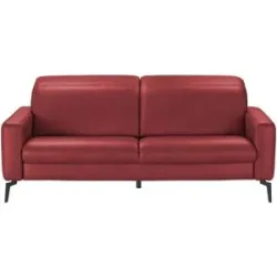 Hukla Einzelsofa  Jona ¦ rot ¦ Maße (cm): B: 214 H: 88 T: 105.0