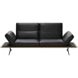 Koinor Einzelsofa aus Echtleder Fendo ¦ schwarz ¦ Maße (cm): B: 236 H: 73 T: