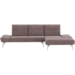 Koinor Ecksofa  Fendo ¦ rosa/pink ¦ Maße (cm): B: 314 H: 93 T: 159.0