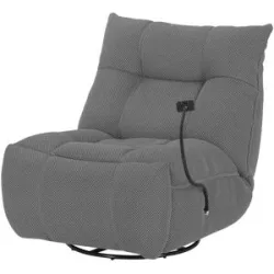 uno Sessel Relaxfunktion Tokyo ¦ grau ¦ Maße (cm): B: 83 H: 85 T: 106.0