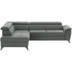 switch Ecksofa  Aldeia ¦ grau ¦ Maße (cm): B: 252 H: 70 T: 200.0
