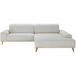 Höffner Ecksofa  Fred ¦ grau ¦ Maße (cm): B: 298 H: 84 T: 203.0
