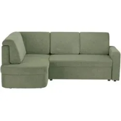 Höffner Tabitha  Ecksofa ¦ grün ¦ Maße (cm): B: 232 H: 91 T: 173.0