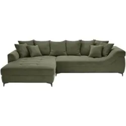 Bobb Ecksofa  Jonna ¦ grün ¦ Maße (cm): B: 317 H: 93 T: 226.0