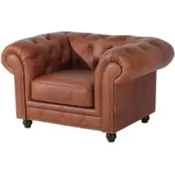 Max Winzer Sessel   ¦ braun ¦ Maße (cm): B: 135 H: 77