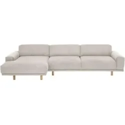 Max Winzer Ecksofa  Penelope ¦ beige ¦ Maße (cm): B: 283 H: 68