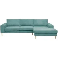 Max Winzer Ecksofa  Florian ¦ blau ¦ Maße (cm): B: 294 H: 87
