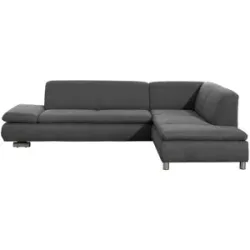 Max Winzer Ecksofa  Terrence ¦ schwarz ¦ Maße (cm): B: 270 H: 76