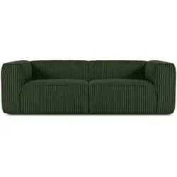 KONSIMO Einzelsofa  Ferox ¦ grün ¦ Maße (cm): B: 246 H: 73
