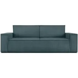 KONSIMO Einzelsofa  Napi ¦ blau ¦ Maße (cm): B: 244 H: 89