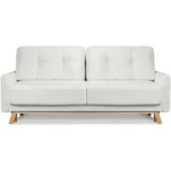 KONSIMO Einzelsofa  Visna ¦ creme ¦ Maße (cm): B: 220 H: 79