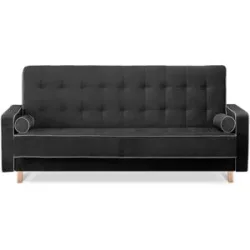 KONSIMO Einzelsofa  Dozer ¦ schwarz ¦ Maße (cm): B: 223 H: 94
